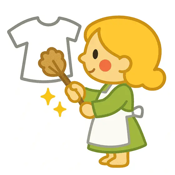 金髪の女性ハウスキーパー
