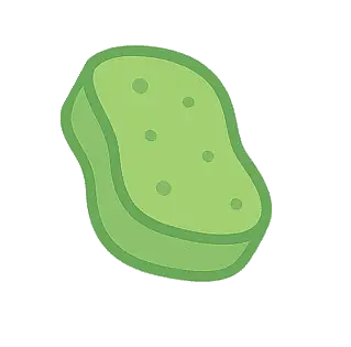スポンジのイラスト