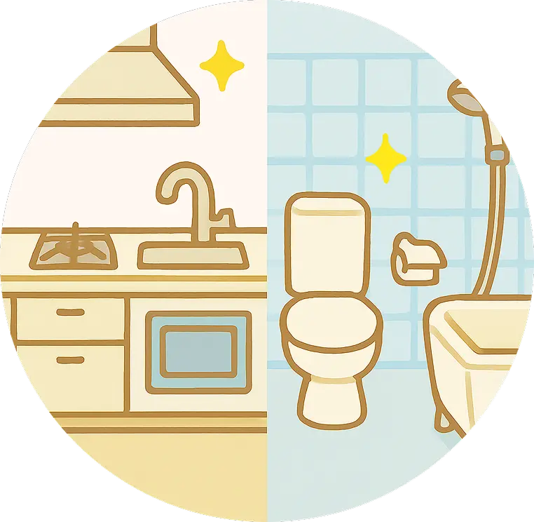 散らかったお部屋を片付ける時間がないママ